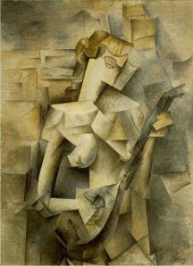 Picasso Girl with a Mandolin 