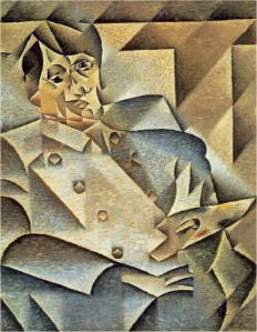 Portrait of Picasso Juan Gris Oil on canvas, 1912 